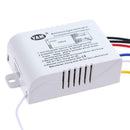 Wireless ON/OFF 3 Ways 220V Lamp Remote Control Switch Receiver Transmitter A