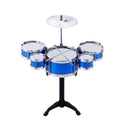 Boy Girl Kids Percussion Musical Instrument Jazz Drum Set Toys Music Band  RRM