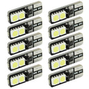 1pc Canbus Error Free Led White T10 168 194 W5W Wedge 4 Smd 5050 Light LJ