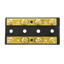 Engine Marine Boats RV Car 4 Gang Duel Buss Bar Block 8 Terminal 32V 60A