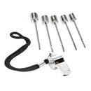 5pcs Basketball Soccer Ball Inflating Pump Needle / Valve Adaptor + 1 pcs