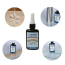 K-300 UV Liquid Glue Cure Adhesive Transparent Crystal Bonding Repair Glass U5K8