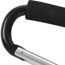 14 cm large D shape aluminum alloy carabiner soft handle shopping hook camp A4L1