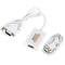 VGA Male To HDMI Output 1080P HD+ Audio TV AV HDTV Video Cable Converter Adap R
