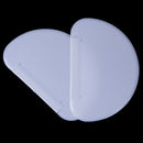 White Pastry Dough Cutter cake Tools Scraper Flexible Safe Plastic Kitchen tool-