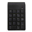 Mini Bluetooth Numeric Keypad Wireless Number Pad 18 Keys Keyboard for PC