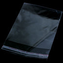 200 Clear Self Adhesive Seal Plastic Bags 14x8cm T5Y5