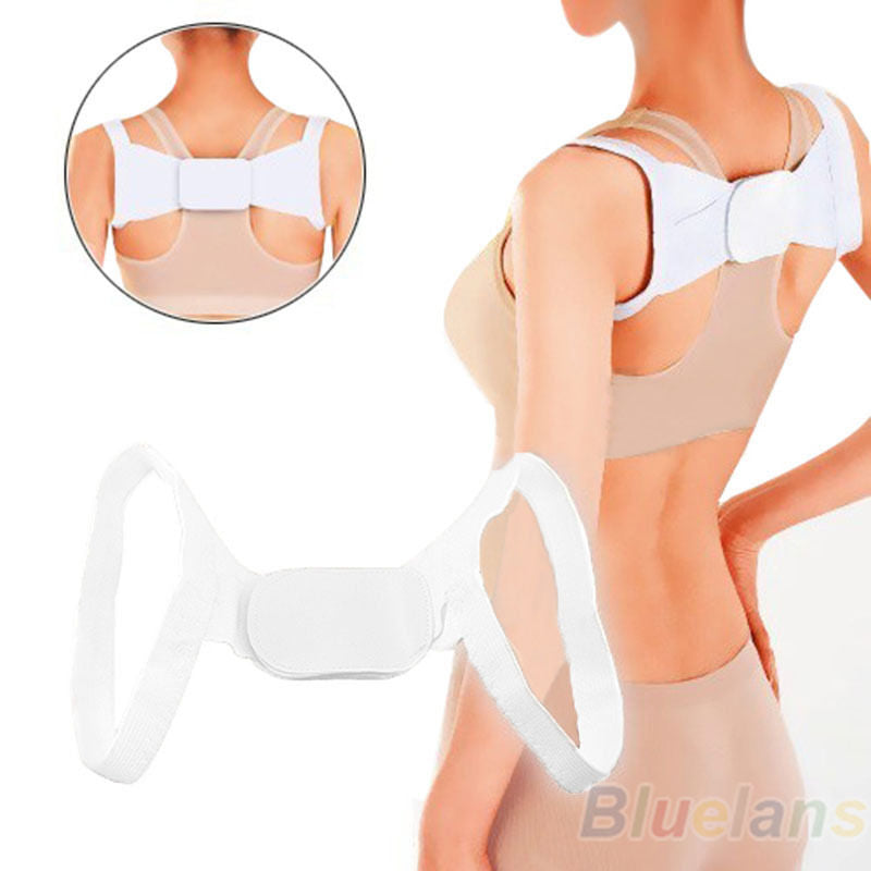 Adjustable Kids Women Posture Shoulder Corrector Back Support Therapy_Belt