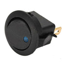 20Car 12V Round Rocker Point Boat Blue LED Light Switch SPST On/Off Sales XAQ