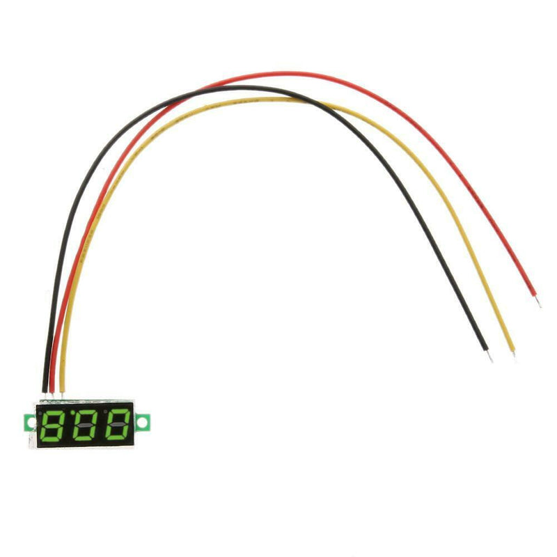 0.28in Mini DC 0- 100V 3-Wire Voltmeter LED Display Digital Panel Meter (2)