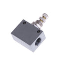 Pt 1/8" thread bore one way flow control valve ASC100-06 M&O