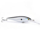 1pcs 11cm 10.5g minnow fishing lures plastic baits hard lures fishing hooksS Ew