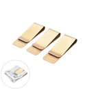 Fashion Simple Metal Money Clip 2 Colors Man Clamp Holder For Money Wallet 3C