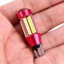 Auto LED Decode Width Lamp 78SMD Door Light Indicator Light White