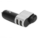 M10 Bluetooth 4.2 A2DP MP3 Player FM Transmitter Dual USB Ports Car Charger A