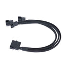 4pin IDE Molex to 3-Port 3Pin/4Pin Cooler Cooling Fan Splitter Power Cable