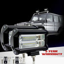 72W LED Work Light Bar Spotlights SUV Car Off-road Light Auxiliary Worklig LSE