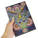DIY Owl Special Shaped Diamond Painting 50 Pages A5 Sketchbook Drawing Book