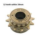 Steel bicycle bicycle flywheel 34 mm 12T tooth single speed fixed flywheel