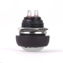 5Pcs White Momentary Push Button Horn Switch OFF (ON) for Dashboard Boat Car