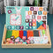 Magnetic Stickers Learning Drawing Board Toys Magnetic Jigsaw Puzzle Educat L8X8