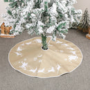 Christmas Tree Skirt Floor Mat Cover Tree Base Festival Props Decoration