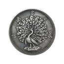 24mm Commemorative Coin Myanmar Peacock  Medallion Art Collection Gifts for Boys