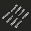 100Pcs new Clear Plastic Anti Dust Jack Plug Stopper For Cellphone 3.5mm popular
