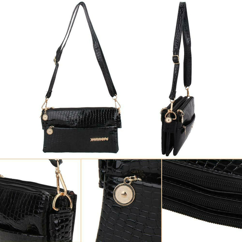 Women Shoulder Bags Messenger Bag PU Crossbody Bags Satchel Handbag A