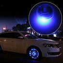 1Pc Solar Energy Auto Flash LED Car Wheel Tire Valve Cap Light Lamp Decor