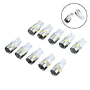 10X White High Power 3W LED Lights Show Wide Light T10 5630 6SMD Bulb Lamp FT