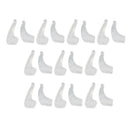 10 Pairs Silica gel Glasses Ear Hook Tip Spectacles Grip Temple Holder Clear
