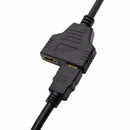 HDMI Splitter Cable Male to Dual HDMI 2 Female Y Splitter Adapter in HDMI HD  Ew