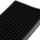 Bar Runner Rubber Strip Spill Mat Black Home Cocktail Party Pub 60x8cm 2pcs