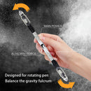 Zhigao Glowing spinning pen Ballpoint pen stationary marker pen Rotate to scrol@