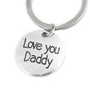 Fashion Men's Hand Tools Keyring Love You Daddy Keychain Father's Day GiftJR BX