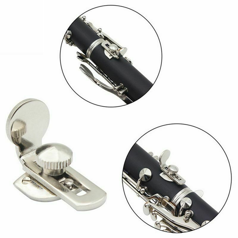 2PCS Plated Brass Finger Support Clarinet Thumb Rest For Woodwind Instrumen