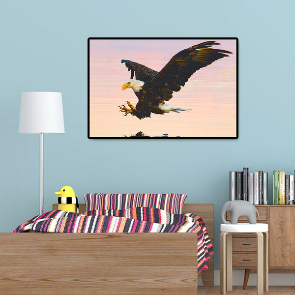 1000 Pieces Adults Kids Paper Jigsaw Puzzles Flying Eagle Assembling Toys