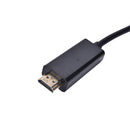 DisplayPort DP to HDMI Male to Male Display Port Cable Cord Adapter Converter MO