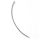5PCS Simple Outdoor Hiking Stainless Steel Wire Keychain Cable Key Ring Chains T