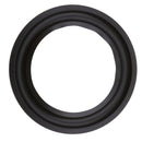 Audio Speaker Rubber Foam Speaker Edge Repair 4 inch Black