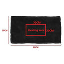 Flannel USB Electric Blanket Heated Shawl 100x70cm for Cozy Couch or Bed,with