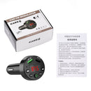 E6 Car FM Transmitter Bluetooth Handsfree MP3 Player 3.1A USB Fast Charger