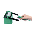 Flowers Pattern Paint Roller Wall Decor Roller Brush Tool (Double Colors) A