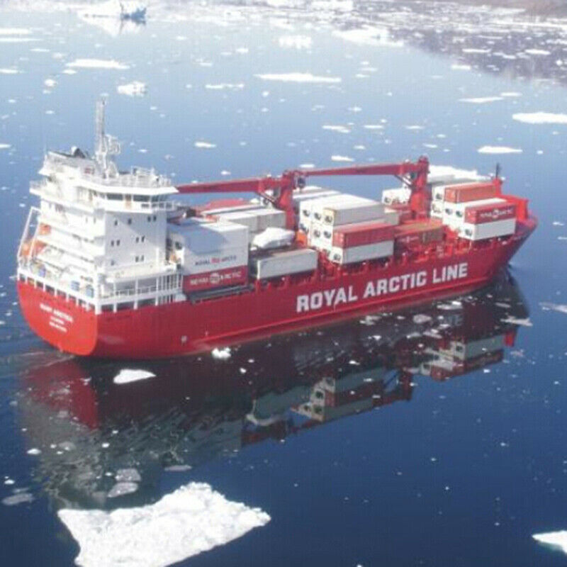 1:400 Scale Denmark Mary Arctica Cargo Containership DIY Handcraft Paper Mode OZ