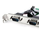 PCI-E PCI Express Dual Serial DB9 RS232 2 Ports Controller Adapter Card Gre