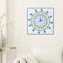 DIY Flower Special Shaped Diamond Painting Cross Stitch Clock Home Decor