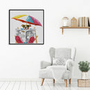 5D DIY Full Drill Diamond Painting Vacation Dog Cross Stitch Embroidery Kit