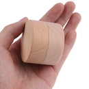 Round Wooden Storage Box Jewelry Organizer Crafts Case Natural Craft Jewelry Ew