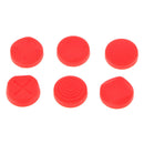 6 x Joystick Caps Thumb Grips Cover for Nintendo Switch Poke Ball Plus Red